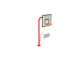 Sports - BP01 Basketball Post
